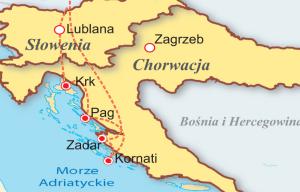 Słowenia - HTL Chorwacja objazd