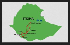 ETIOPIA - Południe 2015