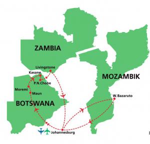 Botswana - Zambia - Mozmabik 2015