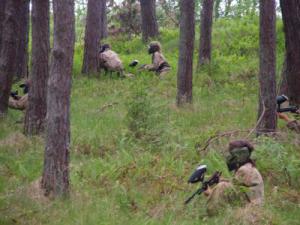 Obóz z Nauką Pływania, Paintball + Survival