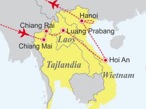 Wycieczka do Tajlandii Laosu i Wietnamu - Rejs przez Indochiny 2022