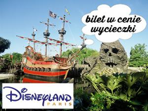 Wycieczka Disneyland i Asterix, bilety wliczone 4 dni samolot z Gdańska