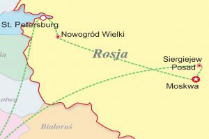 Wycieczka Rosyjskie Perły: Petersburg i Moskwa 2021