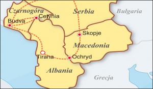 Serbia - Bałkany objazd