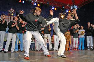 Rowy  obóz capoeira