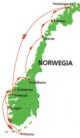 NORWEGIA-REJS PO FIORDACH 2015