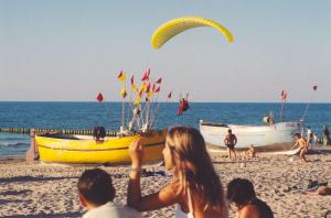 Obóz rekreacyjny nad morzem