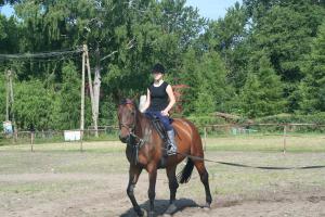 NOWĘCIN k. ŁEBY - obóz konny 11 - 18 lat