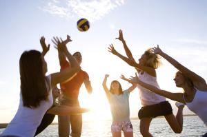 Obóz z Siatkówką Plażową nad Morzem