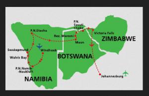 NAMIBIA - BOTSWANA - ZIMBABWE 2015