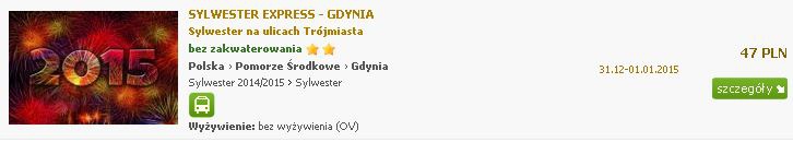 Sylwester za Free 8