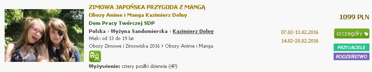 Zimowa Japońska Przygoda z Mangą