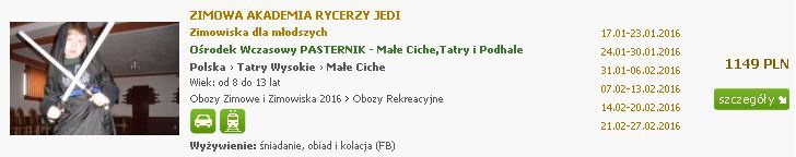 Zimowa Akademia Rycerzy Jedi
