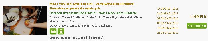 Zimowisko Kulinarne