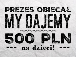 Promocja 500 PLN na Dzieci