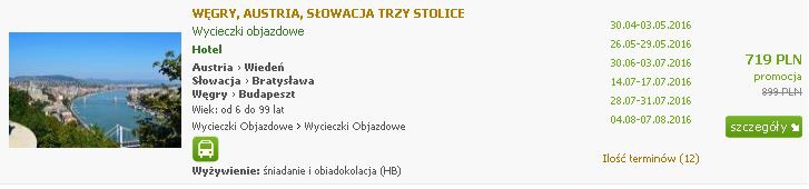 Wiedeń Bratysława Budapeszt Wycieczka 3 Stolice