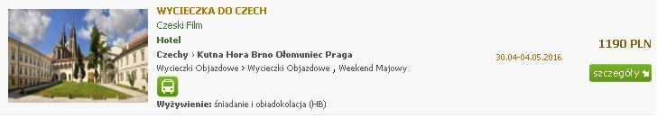 Wycieczka do Czech