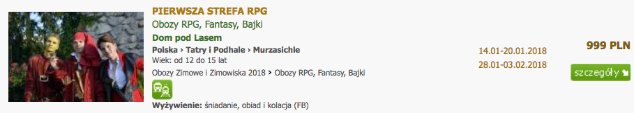 Pierwsza Strefa RPG