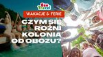 Czym się różni kolonia od obozu?