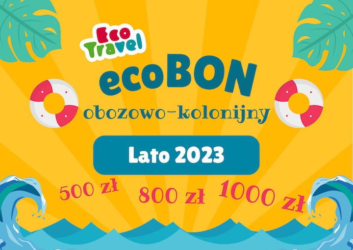 Wykorzystaj ecoBONy na Obozy i Kolonie 2023: Zdobądź do 1000 zł Zniżki na Przygody Pełne Odkryć i Zabawy