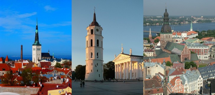 Napiwki na Litwie, Łotwie i Estonii