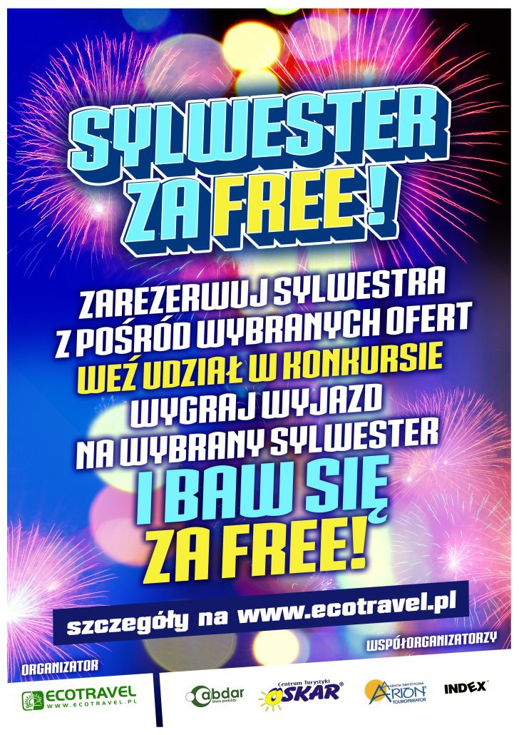 Plakat Sylwester za Free