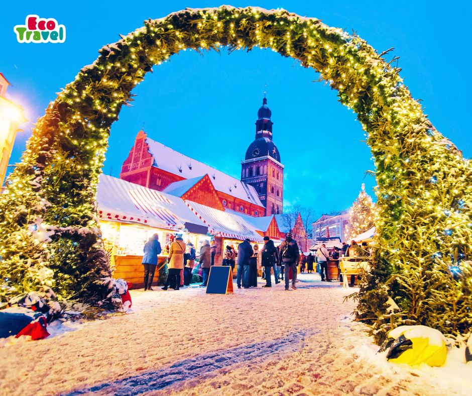 Jarmarki Bożonarodzeniowe w Miastach Europy Łotwa Ryga