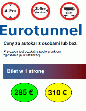 Cennik - Grupy - Eurotunnel 2010 /3