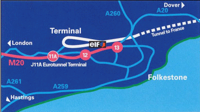 Mapka Eurotunnel 3